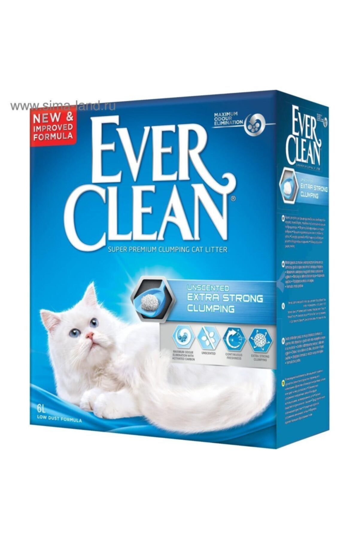 Ever Clean Unscented Extra Strong Clumbing 10 L