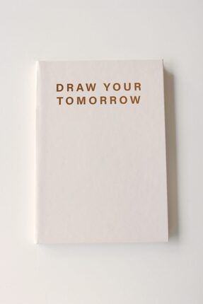 Draw Your Tomorrow Bej Rengi Süresiz Planlayıcı Undated Planner TBKS02
