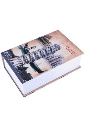 Secret Safe 180-ı Orta Boy Kitap Şekli Gizli & Şifreli Para Ve Değerli Eşya Kasası 360 Derece mhln-tly-180-i