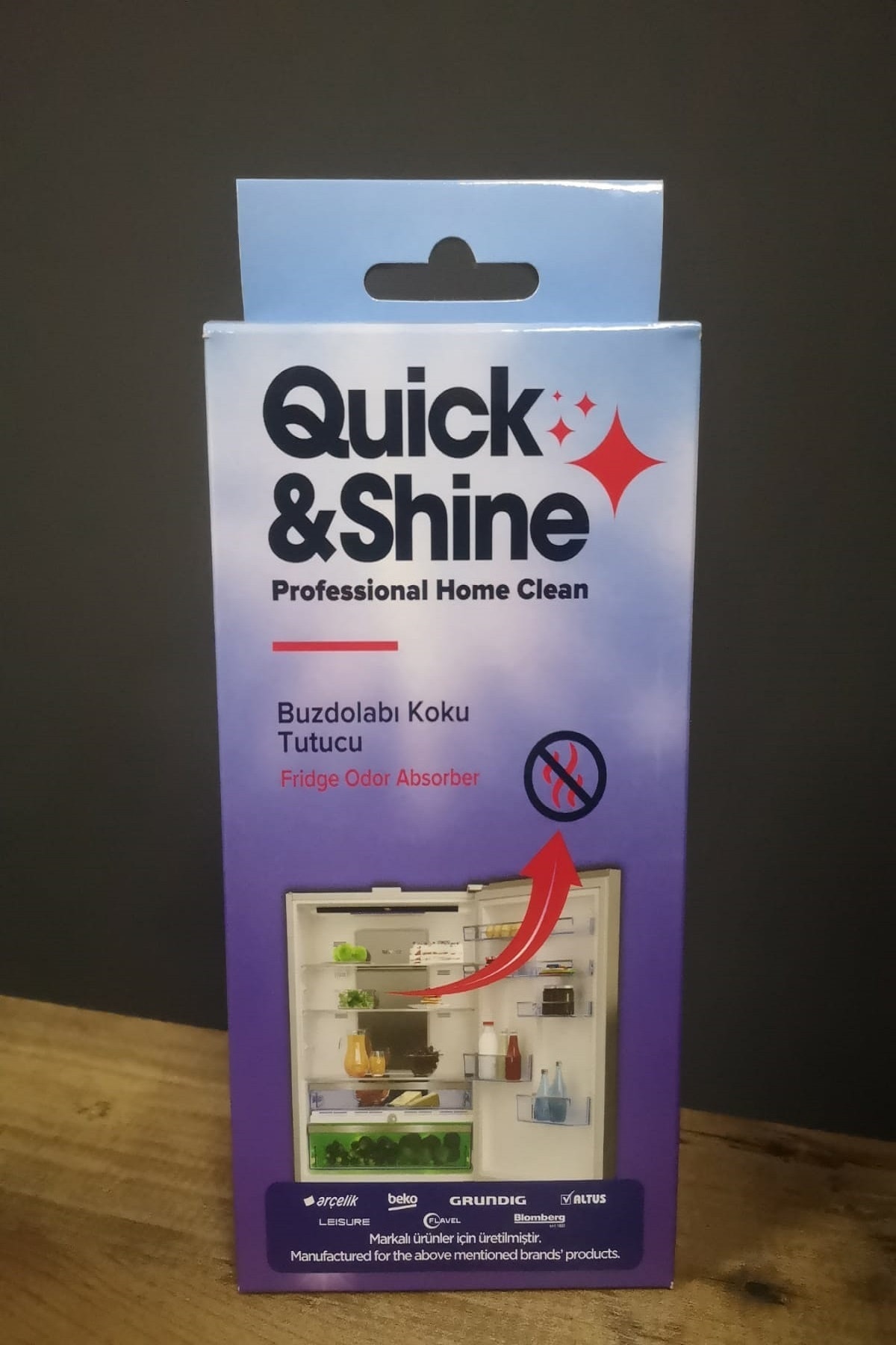 Quick&Shine Buzdolabı Koku Tutucu