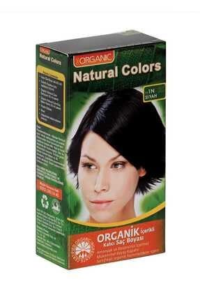 Natural Colors 1n Siyah Organik Saç Boyası 8681085503000