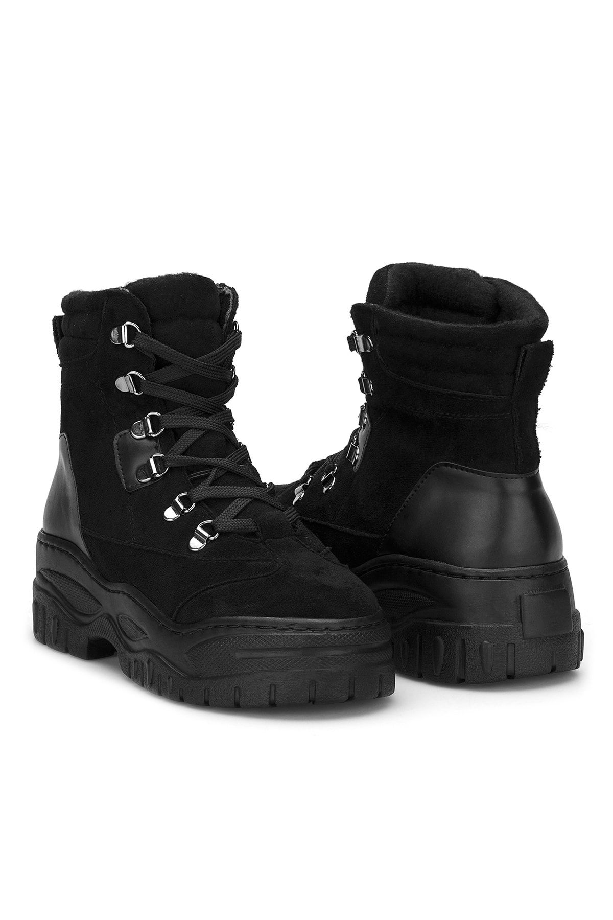 DARK SEER-Schwarze Damenstiefel – stilvoll und bequem 4