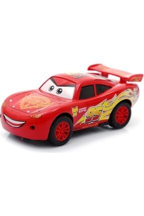 Cars Şimşek Mc Queen Çek-bırak Metal Oyuncak Araba Küçük Boy 12cm Metalaraba