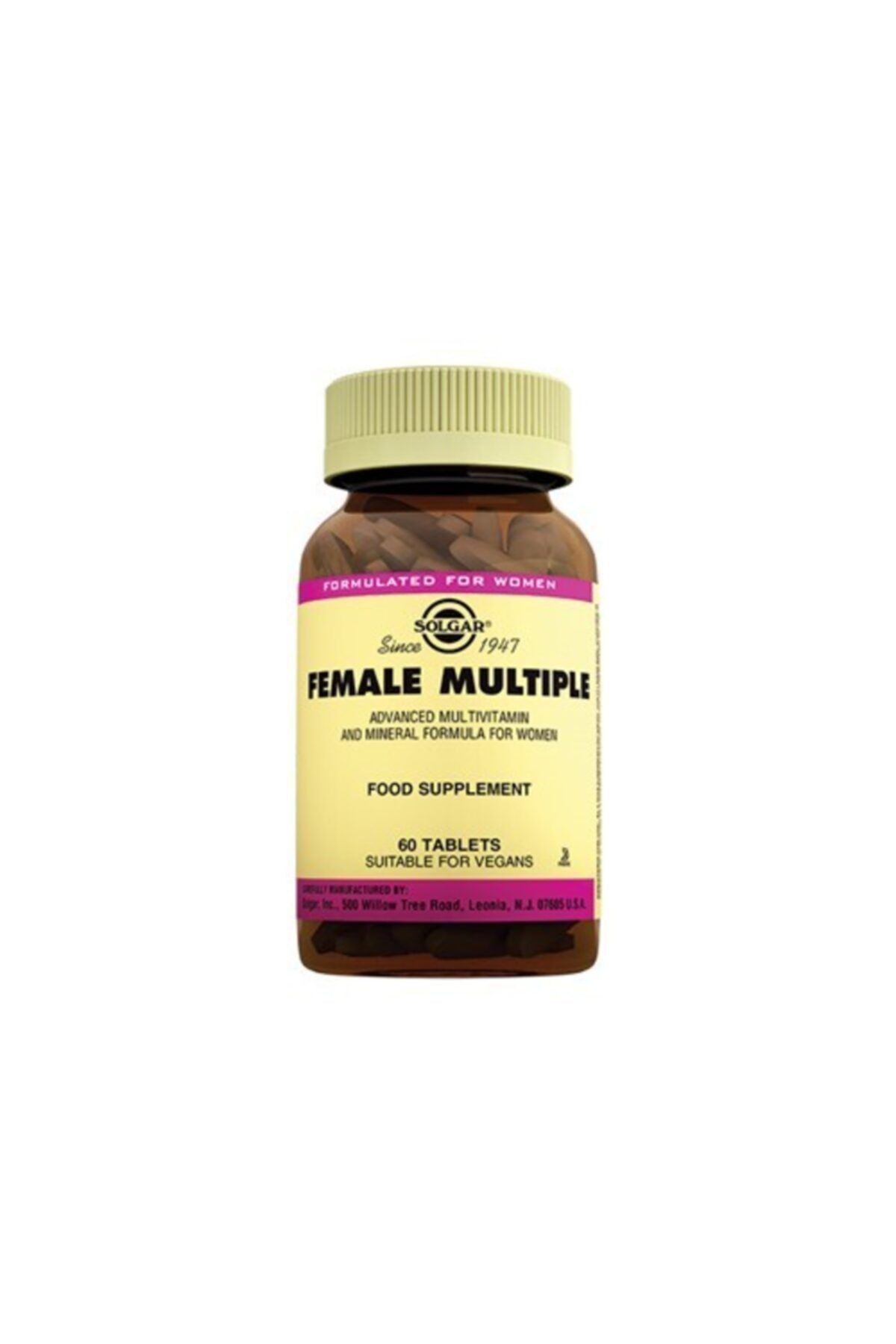 Solgar Female Multiple Vitamin Fiyatı, Yorumları - Trendyol