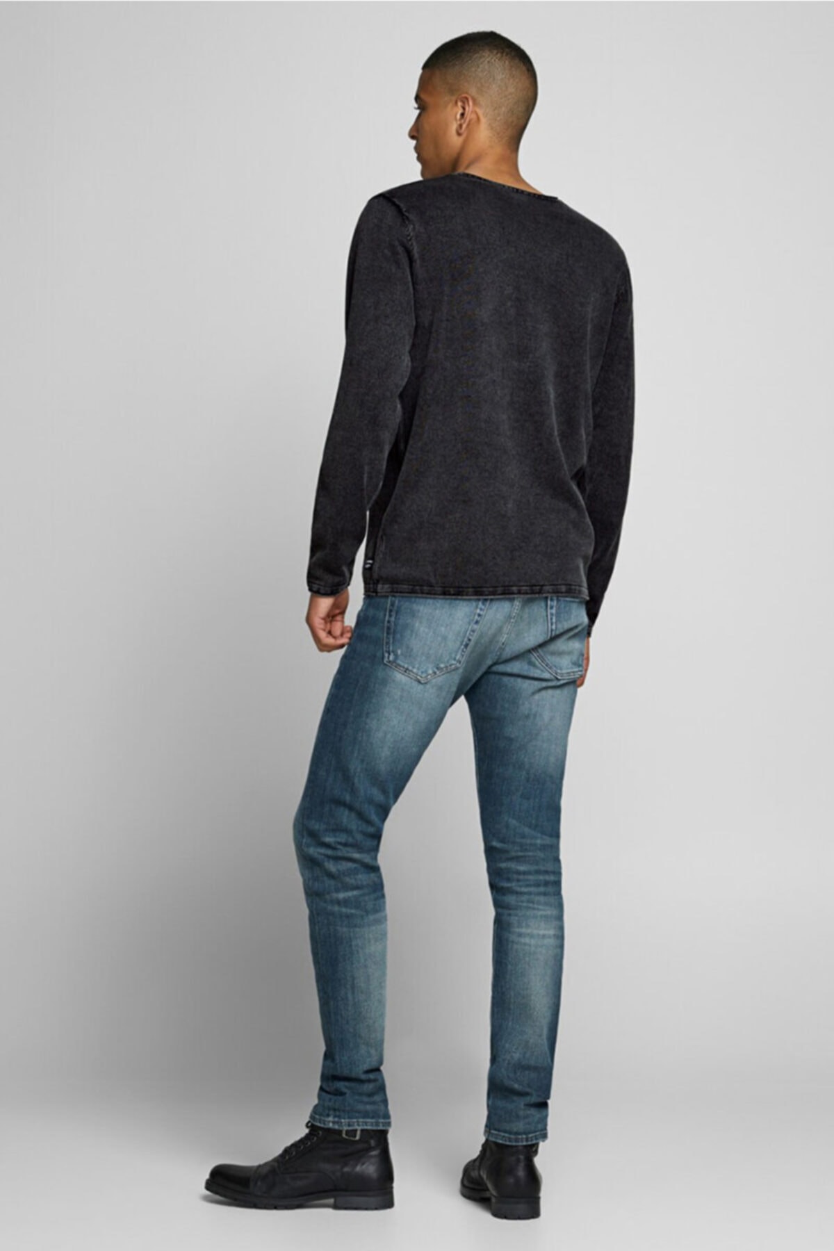پلیور جک اند جونز مردانه پاموک بورگاندی  راسته Regular/رگولار     کژوال/روزمره | Jack & Jones PR-12174001CAVIAR0091100037 TR - تصویر 3