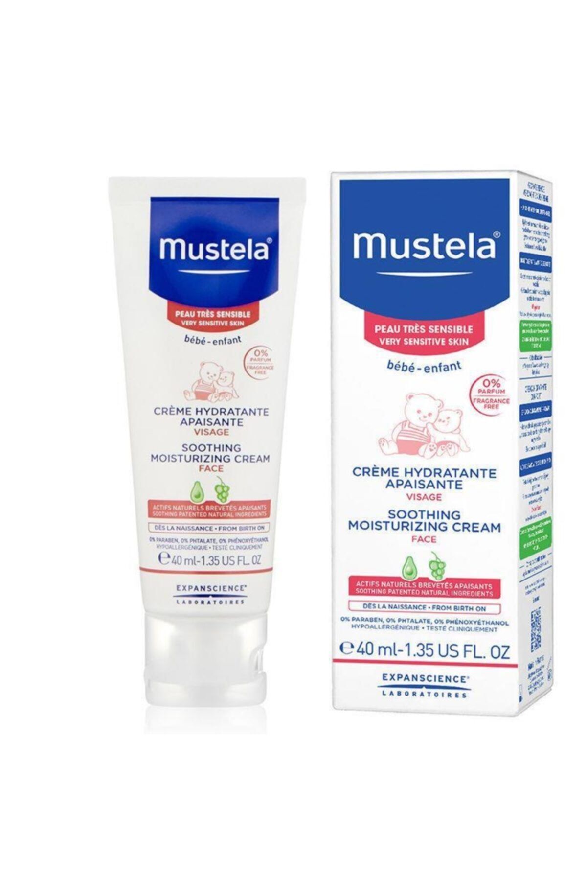 Mutsela Mustela Soothing Moisturizing Cream 40ml