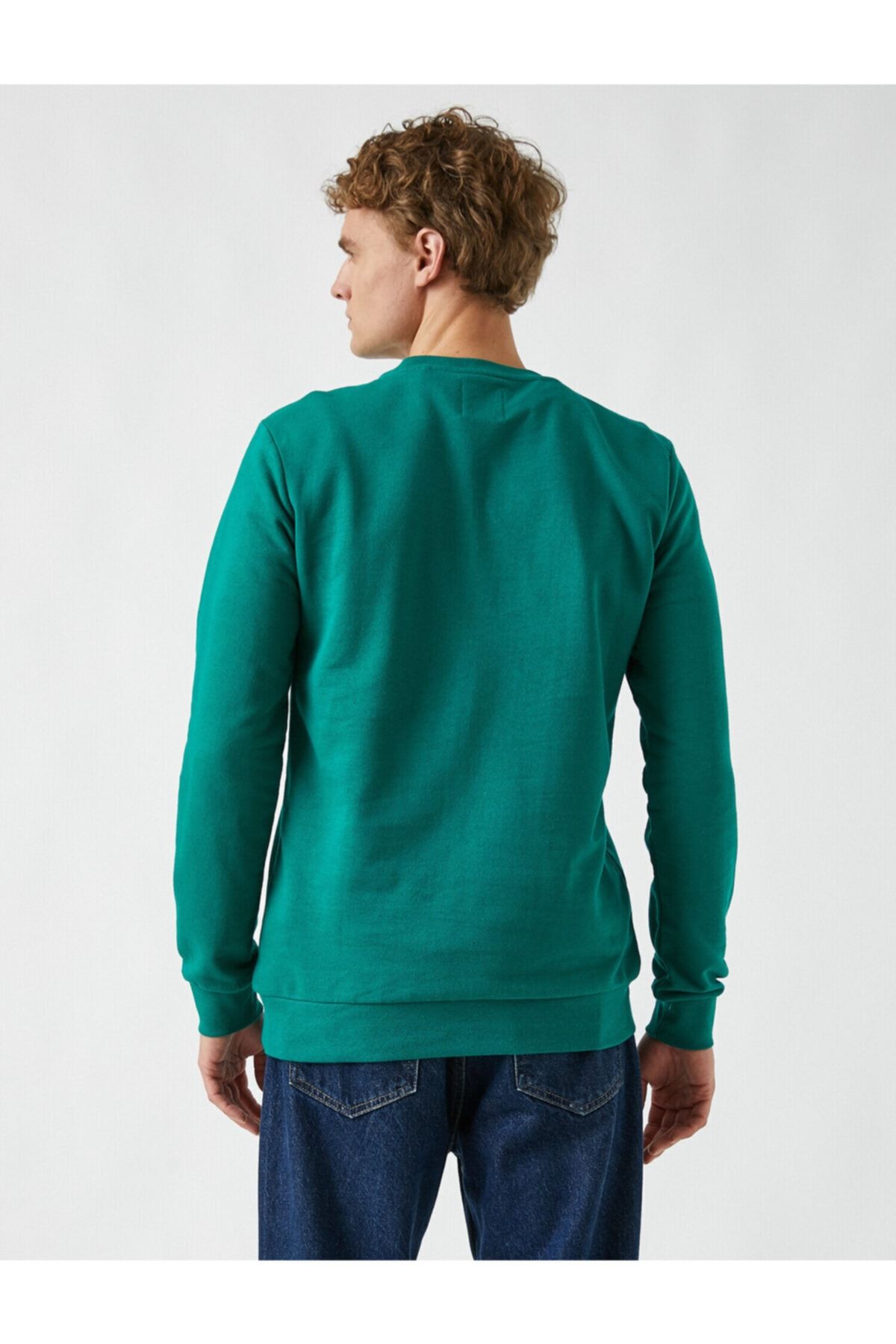 Basic Sweatshirt Pamuklu
