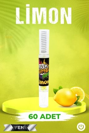 Mentolsepeti Mentol Topu 60 Adet Limon Aromalı+aplikatör Limon60