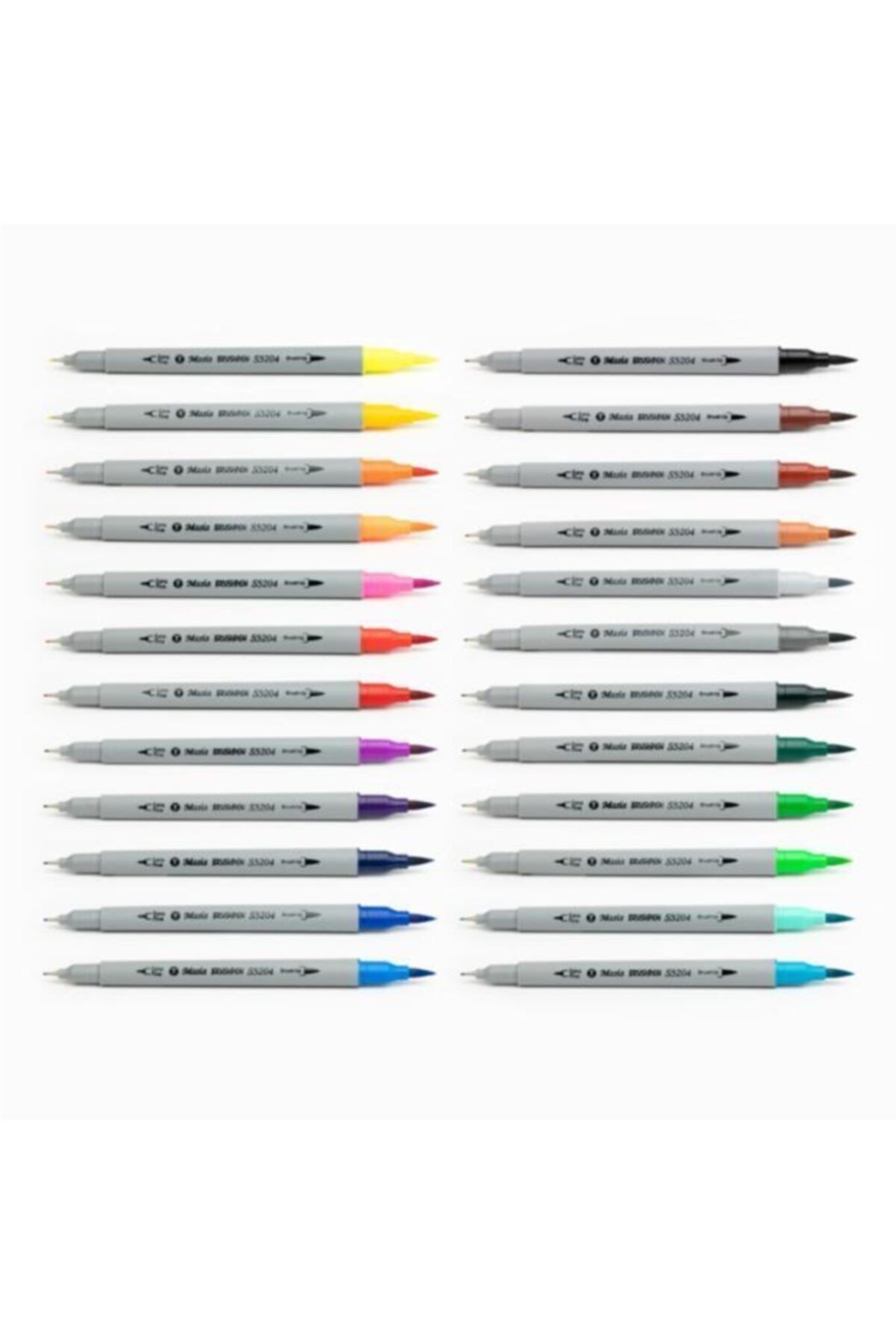 masis brush pen firca uclu cizim kalemi