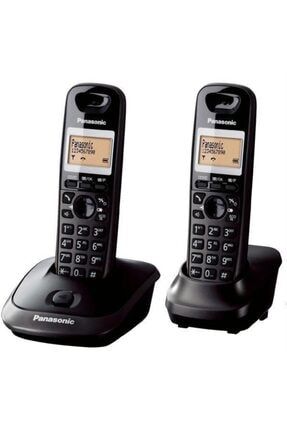 Kx-tg2512 Duo Dect Telefon (1+1 El Cihazlı) Füme KX-TG2512