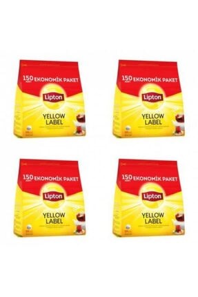 Yellow Label Demlik Poşet Çay 150’li X 4 Adet 25250qa