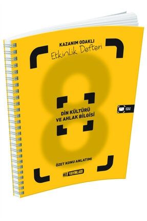 Hız Yayınları 8. Sınıf Din Kültürü Ve Ahlak Bilgisi Akıllı Defter ktps9786057814173