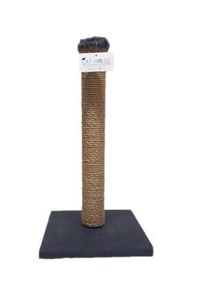 Petviya Boncuklu Kedi Tirmalama Tahtasi Net Boru Yuksekligi Kirmizi 50 Cm Trendyol