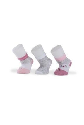 Bebek Pamuk Çorap Seti 3'lü SHRCRP04