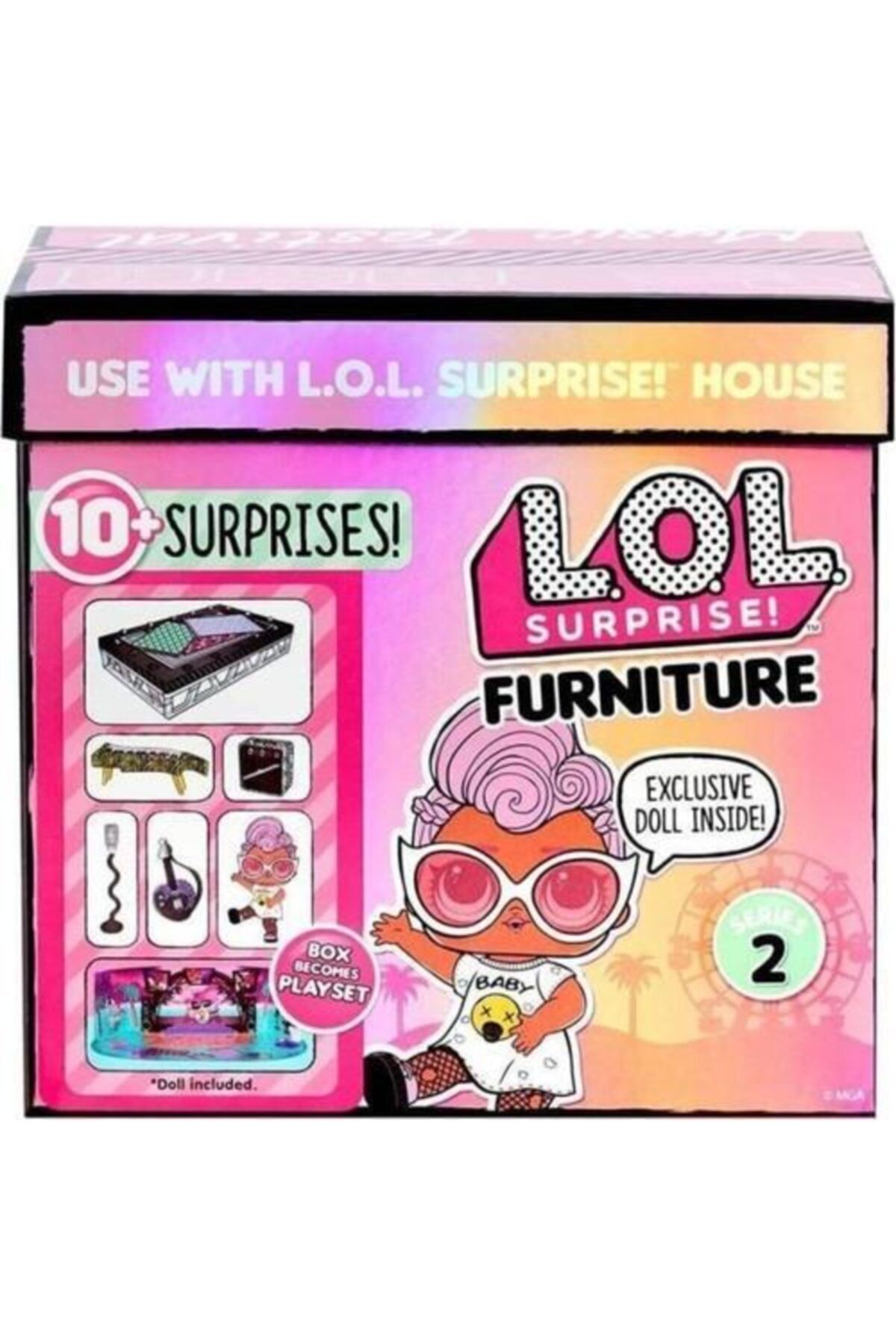 Giochi preziosi lol house the outlet dollhouse with lights and sounds