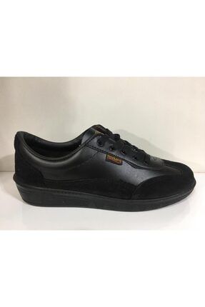 Erkek Siyah Yürüyüş Ayakkabısı 00041