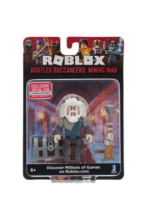 Roblox Figür Paketi W6-bootleg Buccaneers: Mining Man Lisanslı po805637909583500