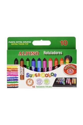 Alpino Keçeli Kalem 10 Renk Süpercolor ALP-AR-11
