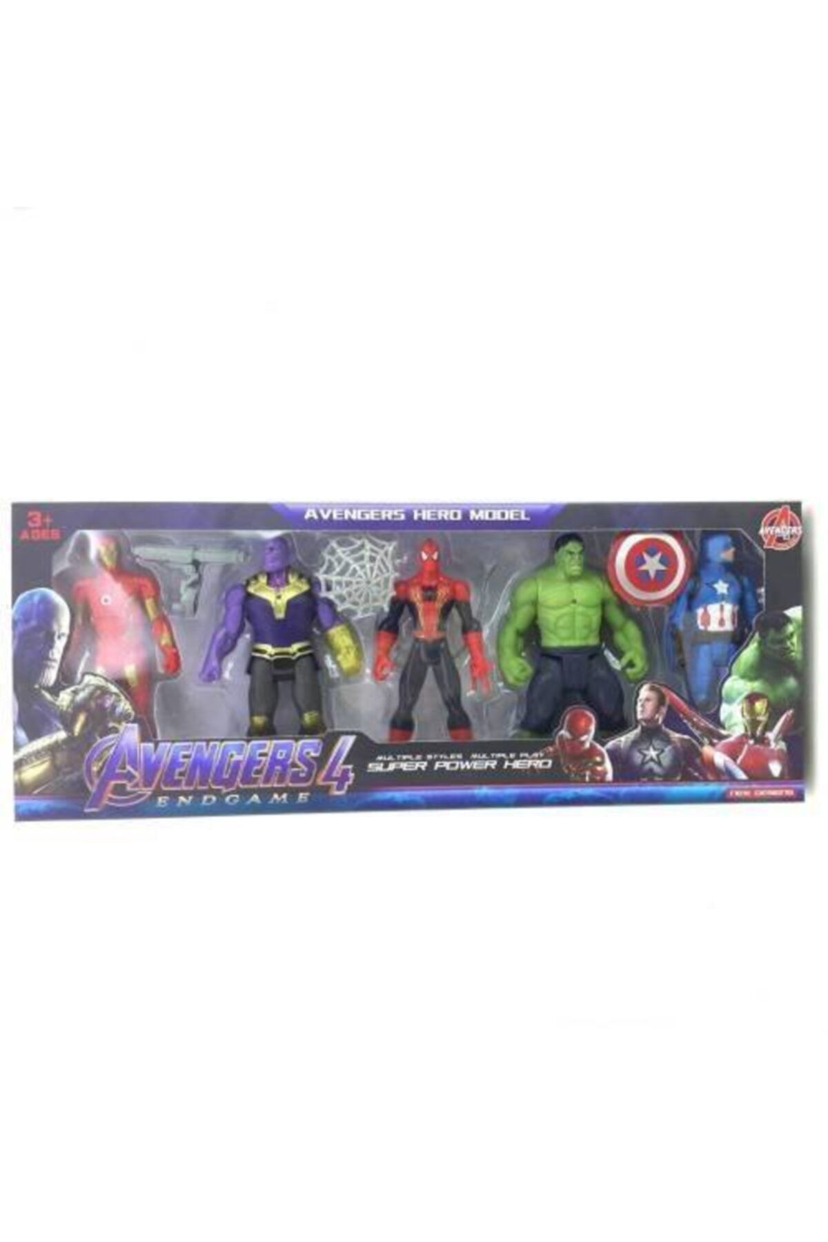 Figurine Marvel Avengers Spiderman Batman Thanos Hulk Captain