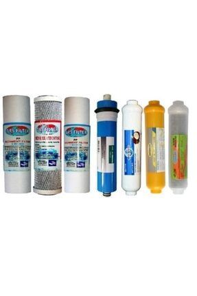 Su Arıtma Cihazı Filtre Seti 7 Li,sed,cto Sed,memb,mineral,alkali,tadlandırıcı ARS7SEDCTOSED