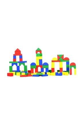Kidea Ahsap Blok 100 Parca Renkli Kid1004 U287747 Trendyol