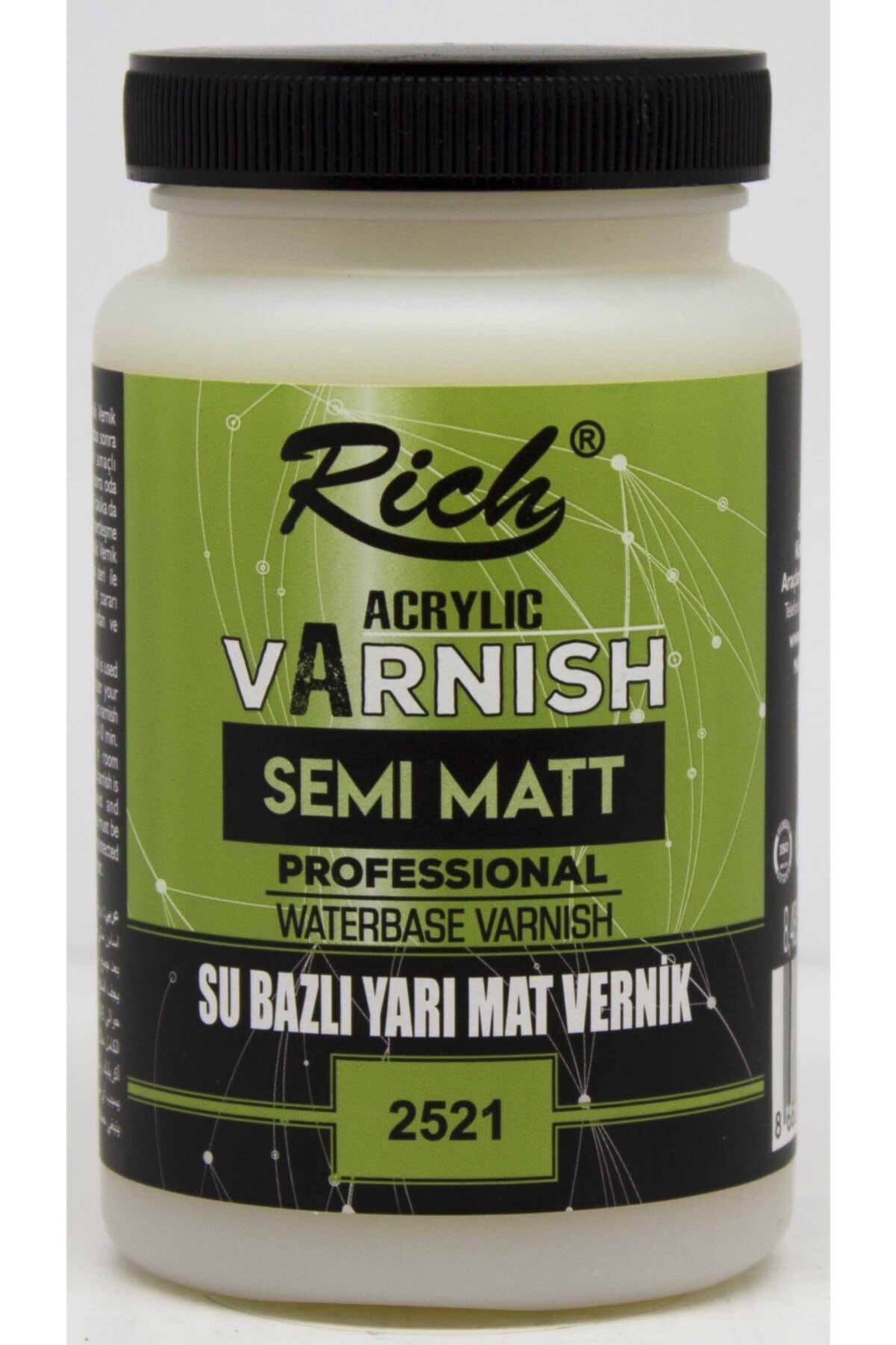 Rich Subazlı Yarımat Vernik 250 Cc