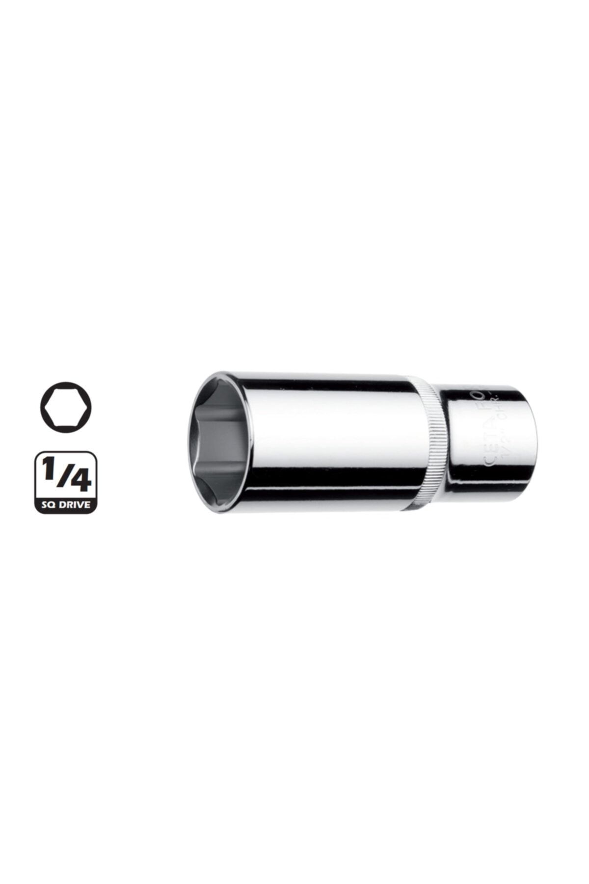 CETA FORM-C04-H110 1/4” 6 Corner Deep Socket Wrench 11 mm 1
