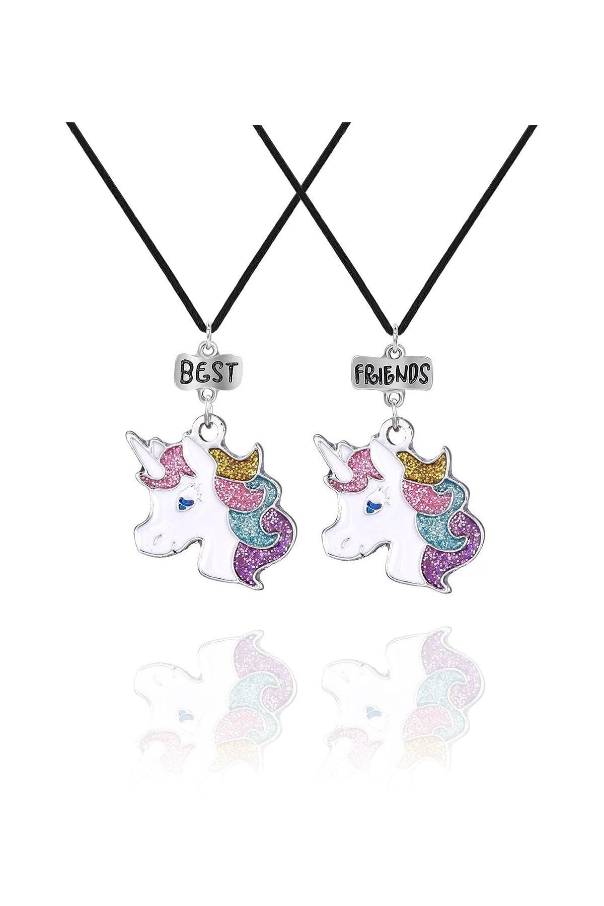 Unicorn friendship necklace on sale