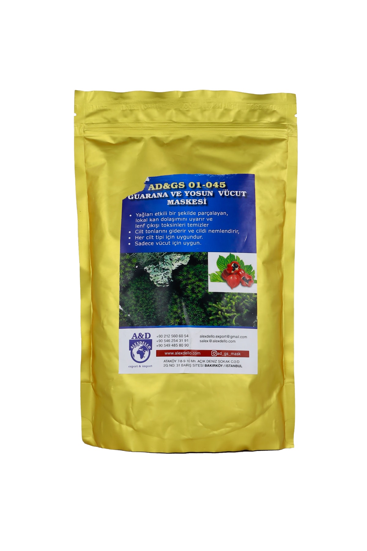 ماسک صورت   ALEXDELLO YÜZ BAKIM MASKE | AD01045 اورجینال - تصویر 2