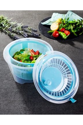 Pratik Salata Kurutucu, Sebze Yeşillik Marul Yıkama Ve Kurutma Kabı Leğen Şeklinde EYNGN-G25
