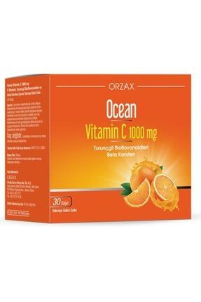 Orzax Ocean Vitamin C 1000 Mg Takviye Edici Gıda 30 Saşe 5552555200870