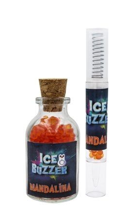 Ice Buzzer Mentol Topu 60 Adet Mandalina Aromalı+aplikatör Buzzer01