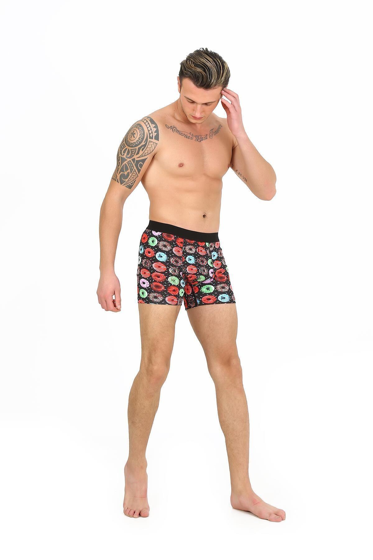 باکسر مردانه طلایی Five Pocket | TYC00278357964 اورجینال - تصویر 5