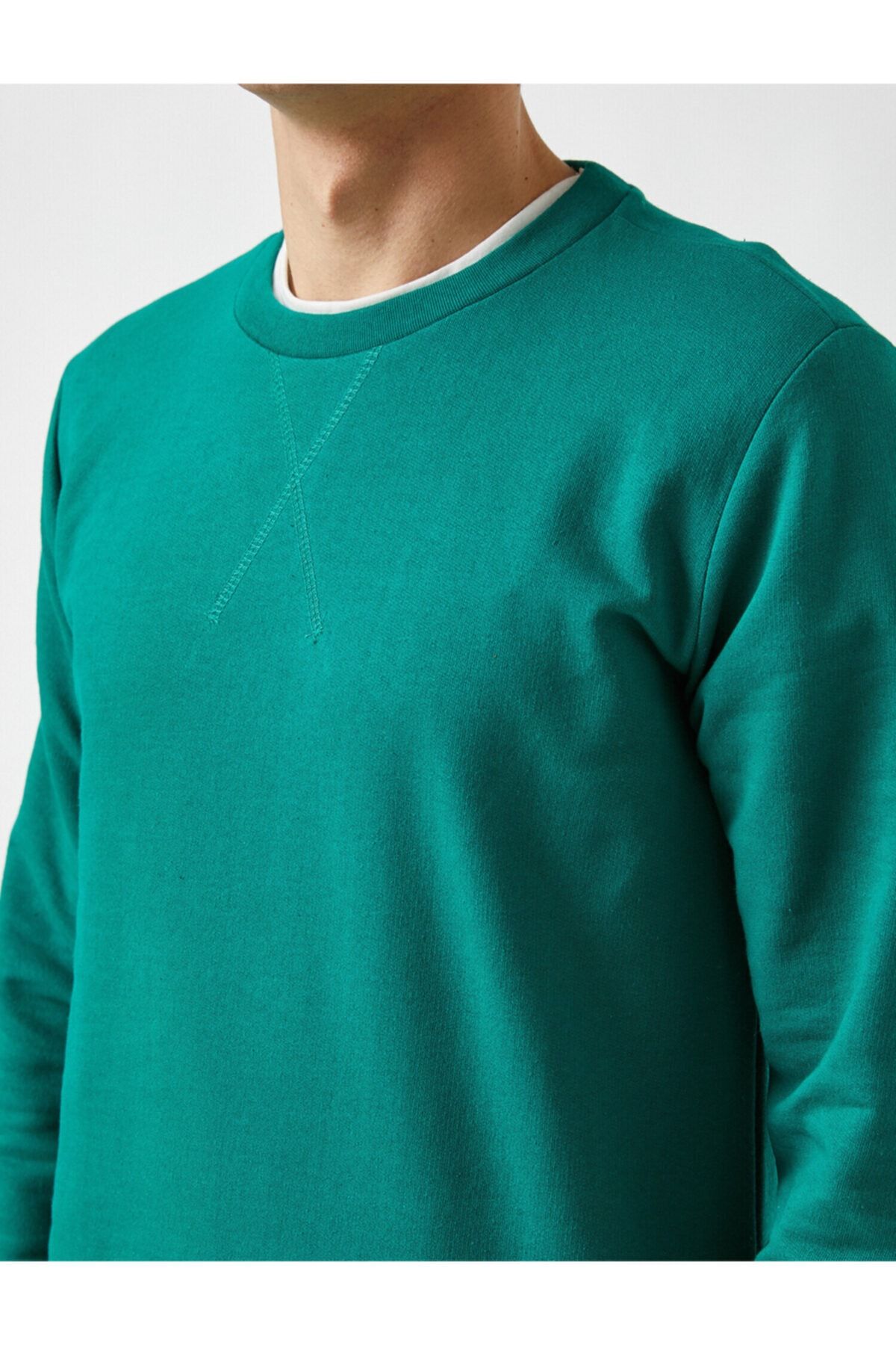 Basic Sweatshirt Pamuklu
