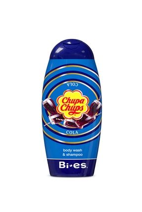 Chupa Chups Cola Body Wash & Shampoo 250 Ml Kola Aromalı 2in1 Çocuk Duş Jeli & Şampuan BIES849816