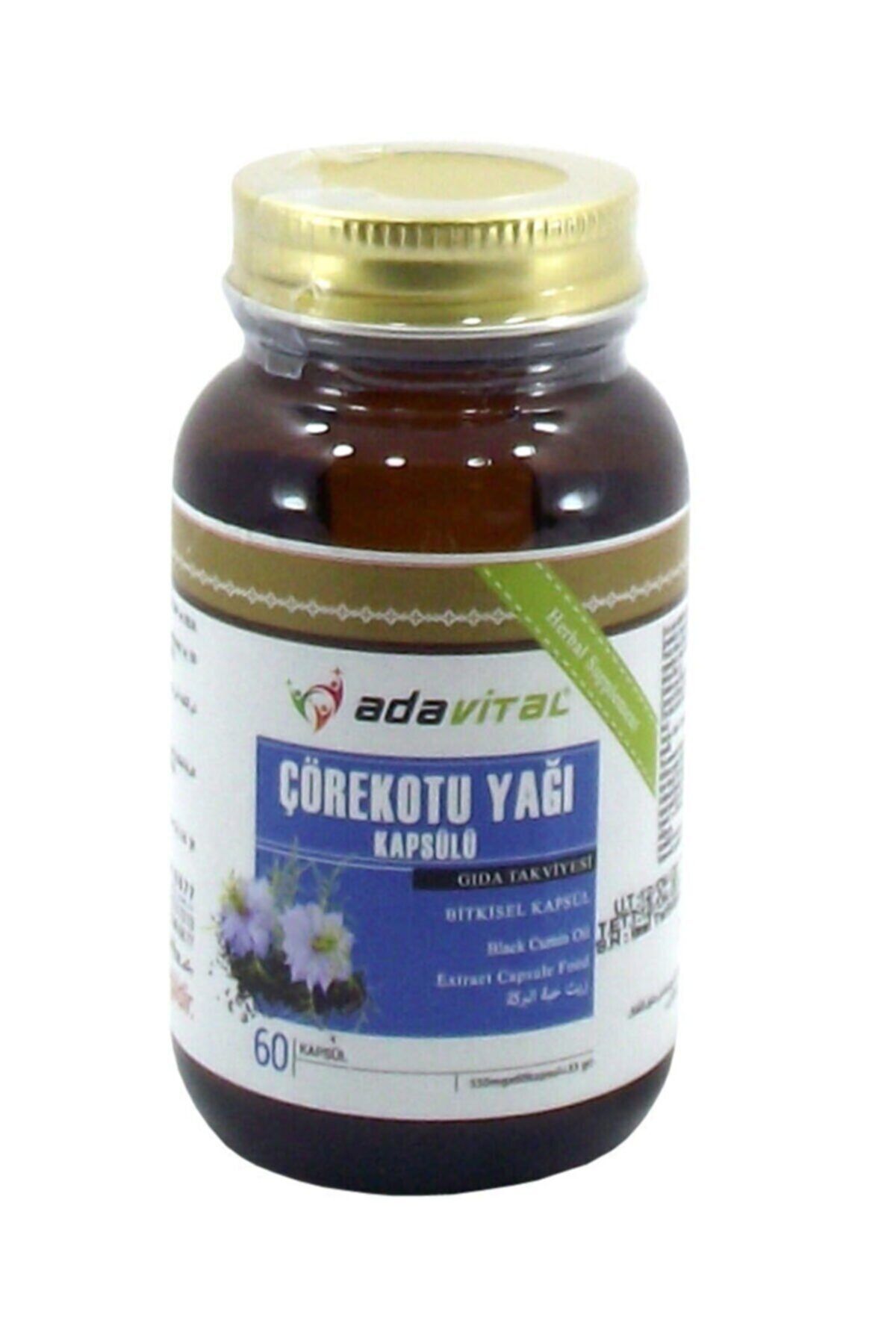 Çörekotu Yağı Kapsül 60 Lı 600 Mg