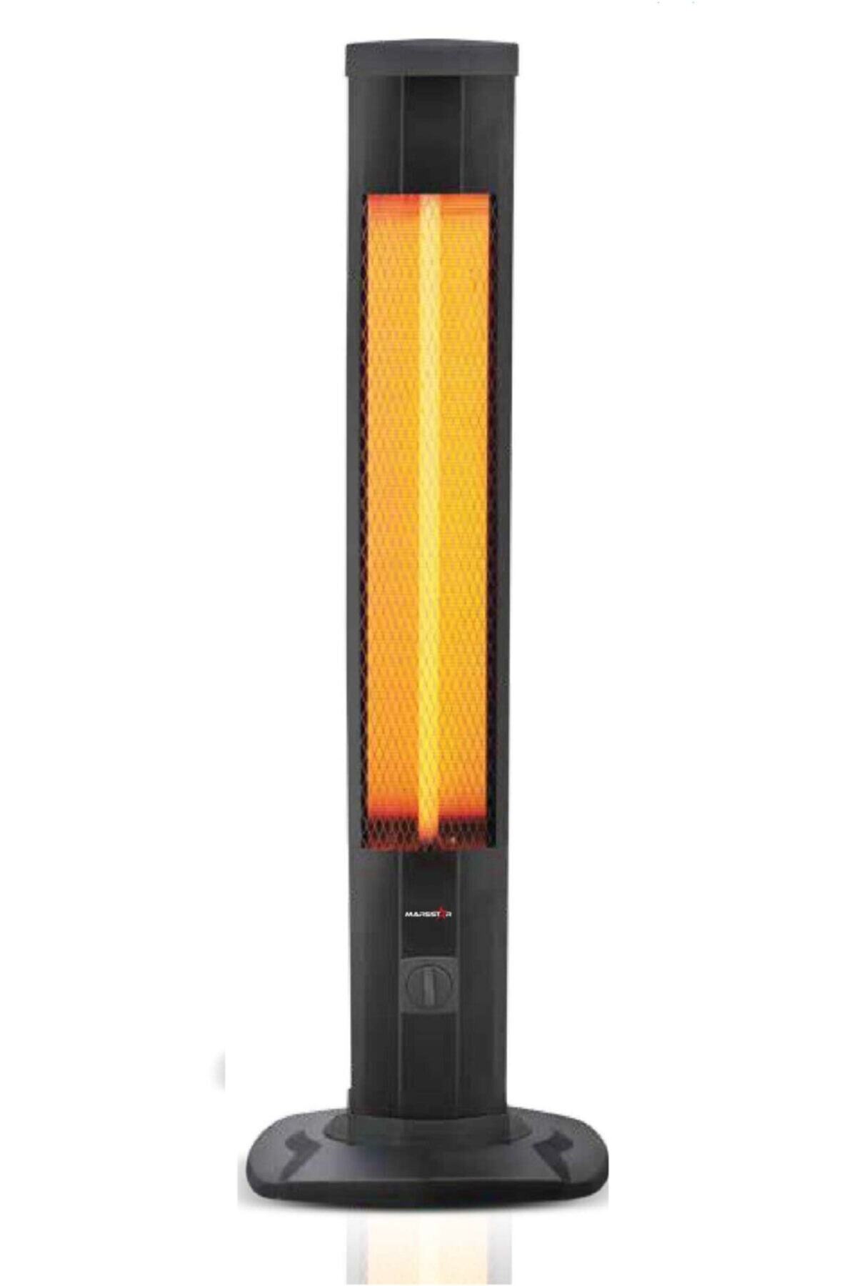 İşler Net Infrared Elektrikli Isıtıcı Soba 2000w Kule Tipi Siyah