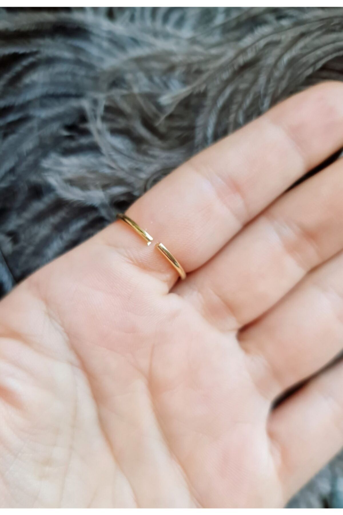 24k gold deals pinky ring