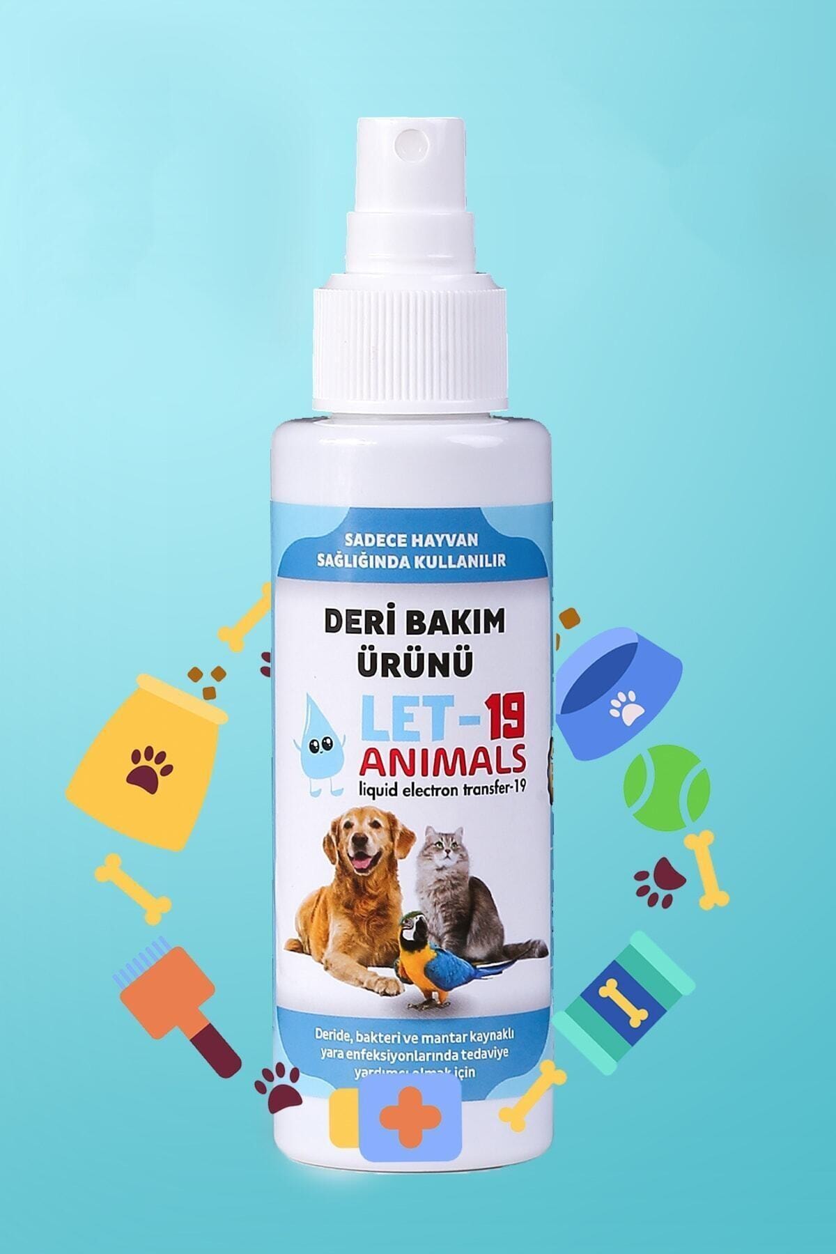 Let 19 Animals Hipokloroz Kedi Kopek Ve Kus Deri Yara Bakim Solusyonu Fiyati Yorumlari Trendyol