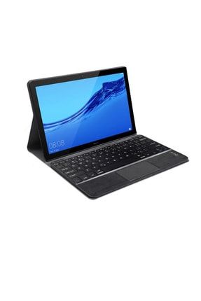 Huawei Mediapad T5 10.1 Inch Bluetooth Touchpad Klavye + Standlı Kılıf - Bkk5 Uyumlu T5-BKK5