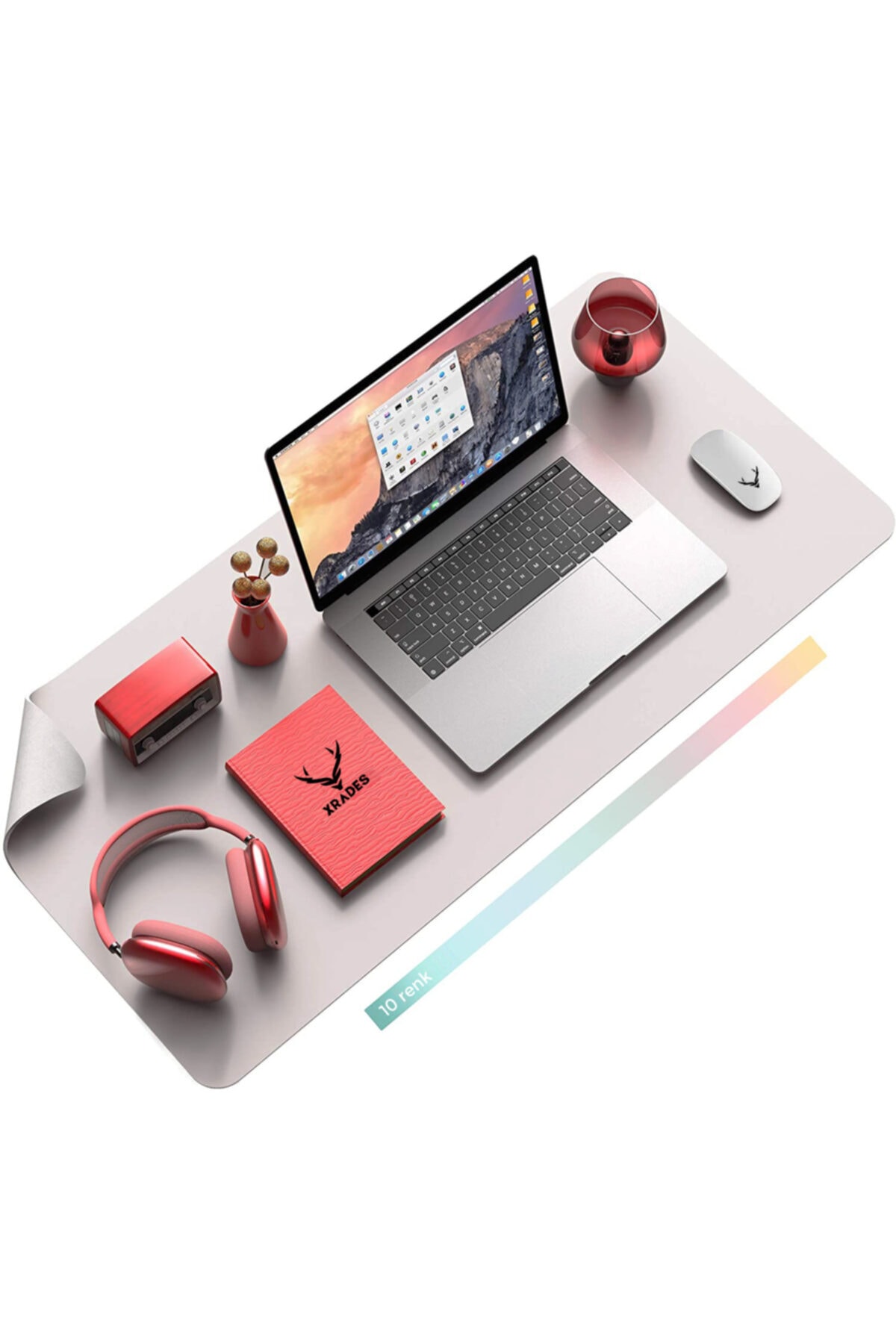 Xrades Deri Mousepad Laptop Bilgisayar Için Geniş Gamings Masa Matı