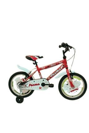 16 Jant Çocuk Bisikleti Kırmızı Beyaz 8680171790713