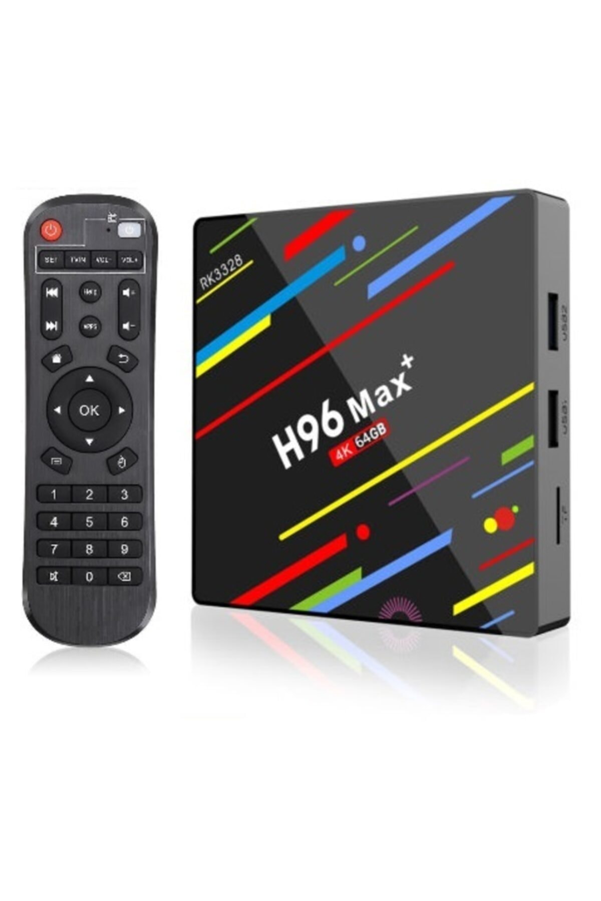 4k Ultra Hd Android Tv Box H96 Max Ram:4gb Rom:64gb Android 8.1 Rk3328 H96max