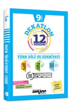 9.sınıf Türk Dili Ve Edebiyatı Dekatlon 12 Deneme 9786052663158