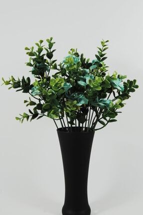 Yapay Çiçek Okaliptuslu Mavi Gül Demeti LH-21-382