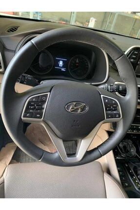 Hyundai Tucson Direksiyon Kaplama - Silver (2015-2018) 499490205