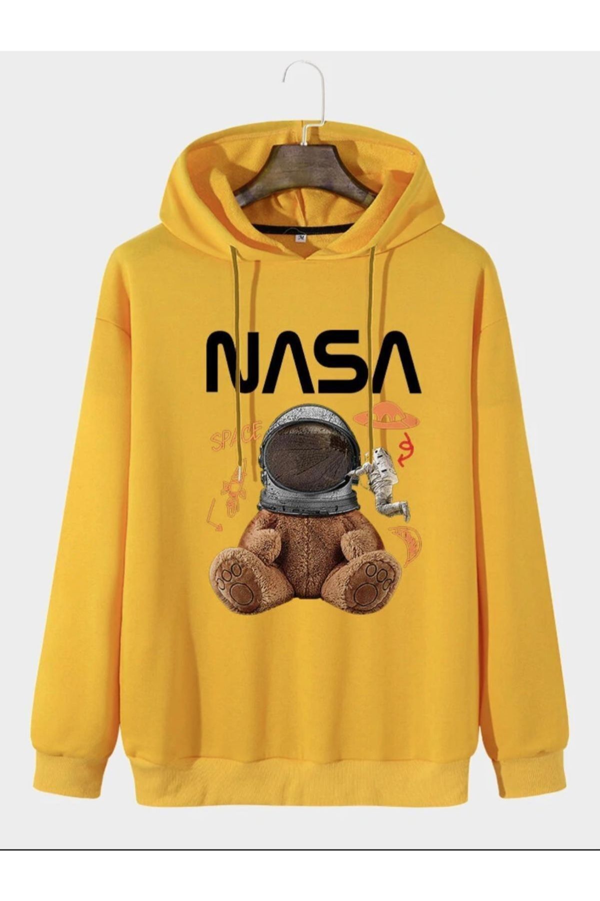 Yellow nasa sale sweatshirt