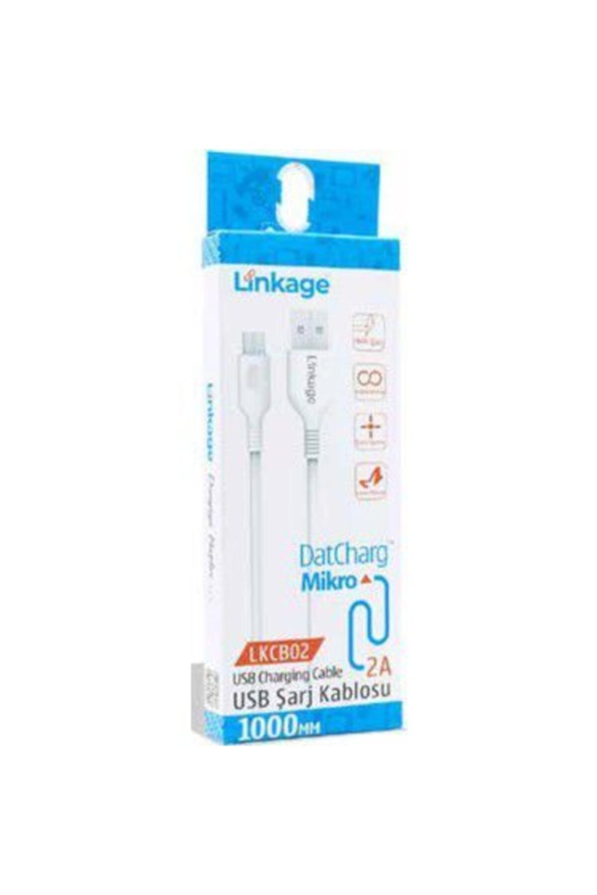 Mikro 2a 1mt Kablo Şarj Kablosu Lkcb-02