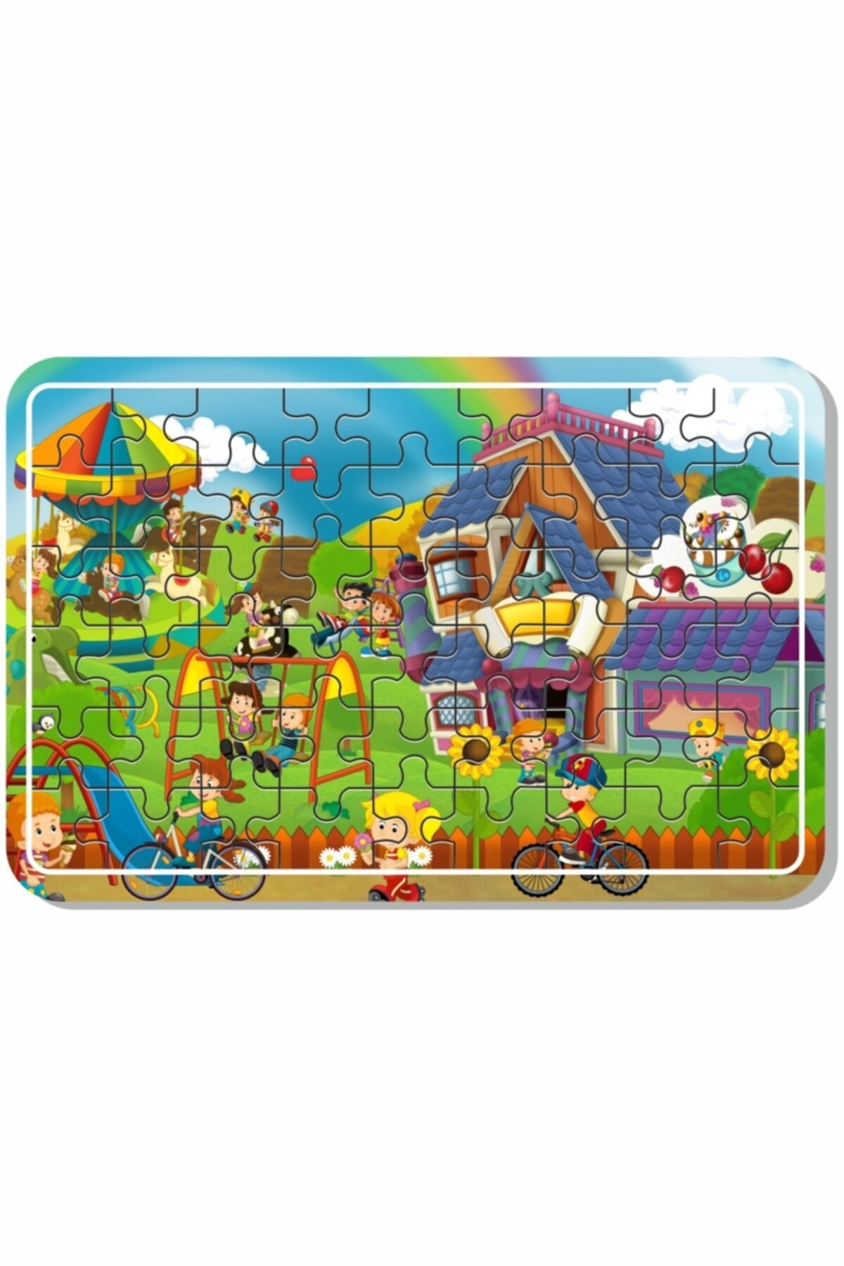 Baskı Atölyesi Çiftlik Hayvanları, Deniz, Tatil, Deniz Canlıları, Yılbaşı, Kardan Adam 54 Parça Ahşap Puzzle fotoğrafı 3 (önizleme)