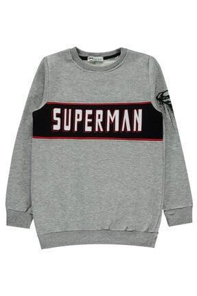Superman Erkek Çocuk Sweatshirt 10-13 Yaş Grimelanj 18C660438K11
